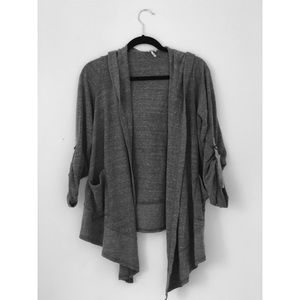 Splendid Knit Hooded Cardigan